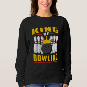 Bowling Bowler Sport Strike Team Bowl Funny Gesche Sweatshirt
