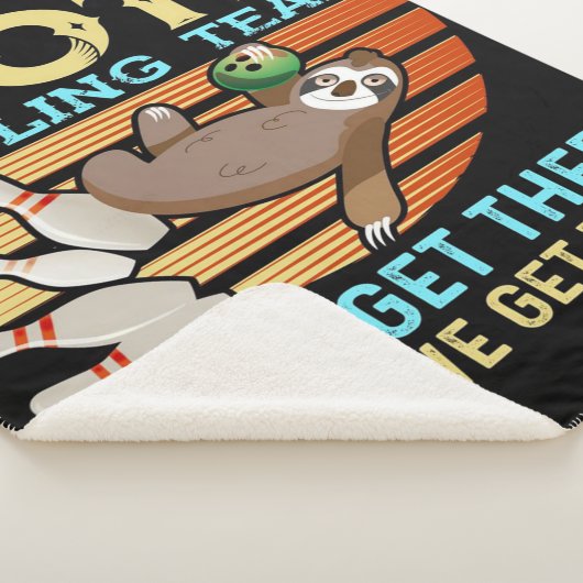 Bowling Bowler Strike Bowl Blanket Sherpadecke (3/4)