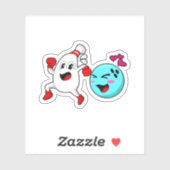 Bowling Bowling Aufkleber (Blatt)