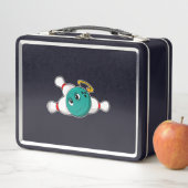 Bowling Bowling ball Bowling Button Metall Brotdose (Beispiel)