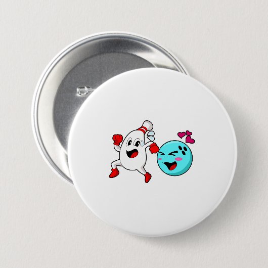 Bowling Bowling Button (Vorne & Hinten)