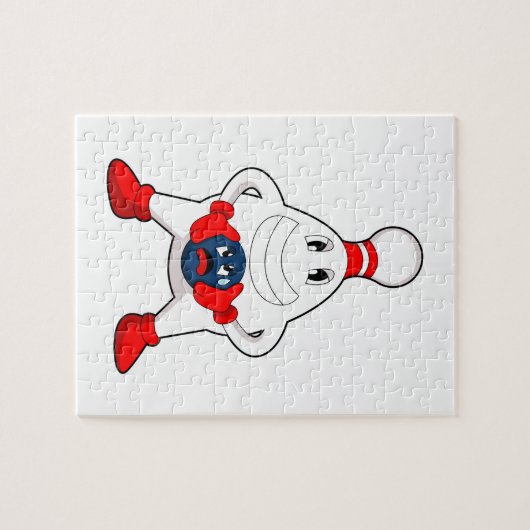 Bowling Bowling Button Bowling Puzzle (Horizontal)