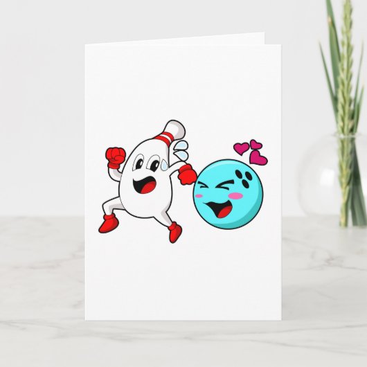 Bowling Bowling Karte (Vorderseite)