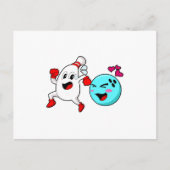 Bowling Bowling Postkarte (Vorderseite)