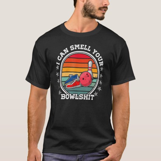 Bowling Bowling Skittle Bowlers Sprichwort Bowling T-Shirt (Vorderseite)