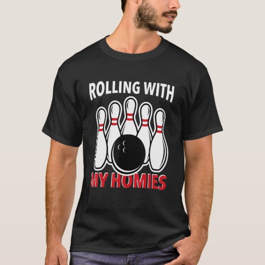 BOWLING BOWLING - SPRICHWORT 9 T-Shirt (Vorderseite)
