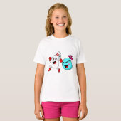 Bowling Bowlingkugel T-Shirt (Vorne ganz)