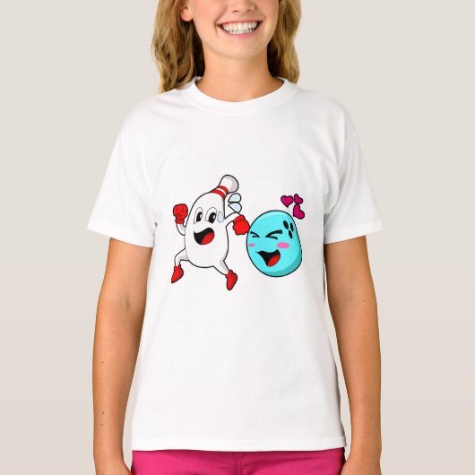 Bowling Bowlingkugel T-Shirt (Vorderseite)