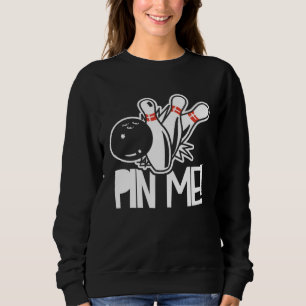 Bowling Bowlingspieler Sport Bowling-Trainer Bow Sweatshirt