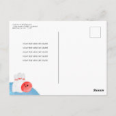 Bowling Boy Birthday Party macht Spaß Postkarte (Rückseite)