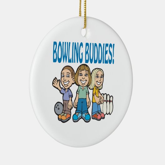 Bowling Buddies Keramikornament (Rechts)