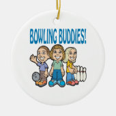 Bowling Buddies Keramikornament (Vorne)
