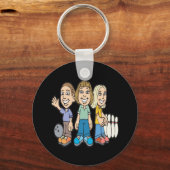 Bowling Buddies Schlüsselanhänger (Vorderseite)