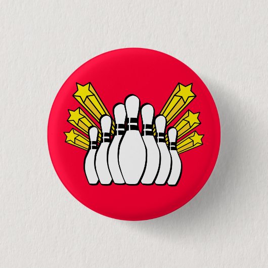 Bowling Button (Vorderseite)