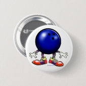 Bowling Button (Vorne & Hinten)