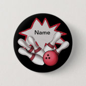 Bowling Button (Vorderseite)