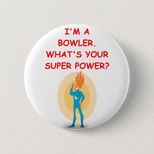 Bowling Button (Vorderseite)