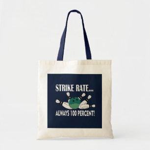 Bowling Button Ball Strike Team Tragetasche