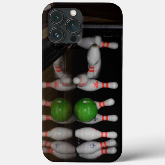 Bowling Button Case-Mate iPhone Hülle (Rückseite)
