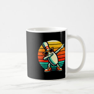 Bowling Button Dabbing Sungles Bowler Player Kinde Kaffeetasse
