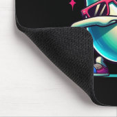 Bowling Button Dabbing Sungles Bowler Player Kinde Mousepad (Ecke)