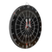 Bowling Button Dart Board Dartscheibe (Vorderseite Links)