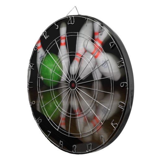 Bowling Button Dartboard Dartscheibe (Vorderseite rechts)