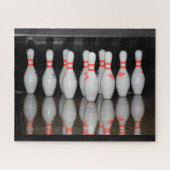 Bowling Button Jigsaw Puzzle (Horizontal)
