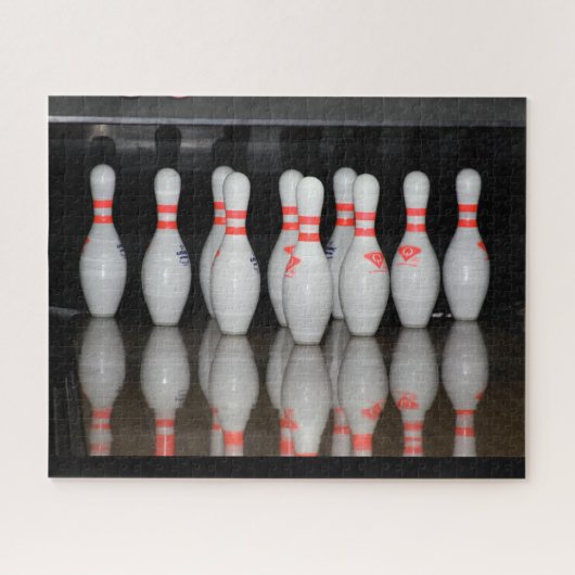 Bowling Button Jigsaw Puzzle (Horizontal)