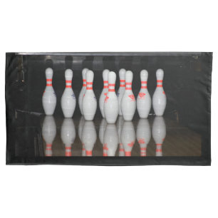 Bowling Button Kissenbezug
