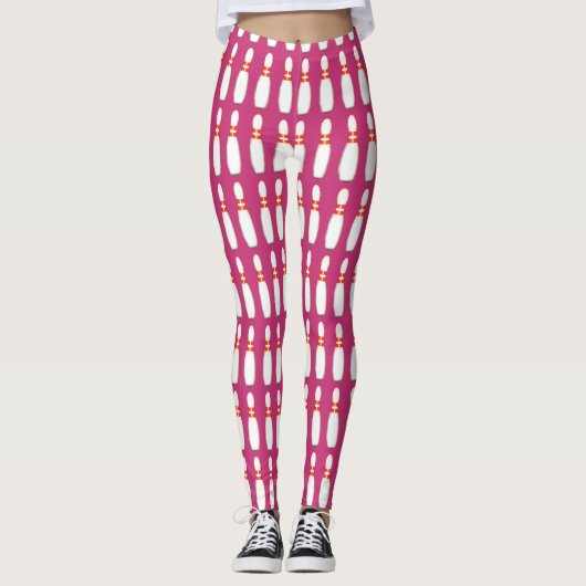 Bowling Button Leggings (Vorderseite)