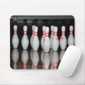Bowling Button Mousepad (Mit Mouse)