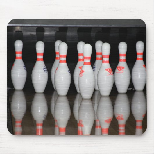 Bowling Button Mousepad (Vorne)