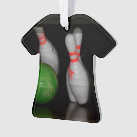 Bowling Button Ornament (Vorderseite)