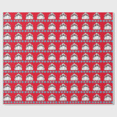 Bowling-Button-Packpapier Geschenkpapier (Flach)