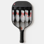 Bowling Button Pickleball Schläger (Rückseite)
