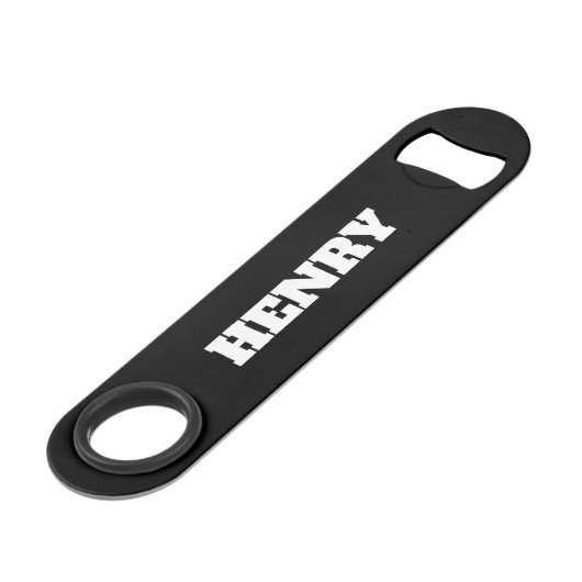 Bowling Button Speed Flaschenöffner für Bowler (Vorderseite Schrägansicht)