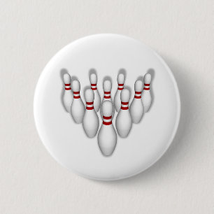 Bowling Buttone: 3D-Modell: Button
