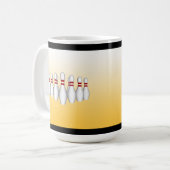 Bowling-Buttone: 3D-Modell: Kaffee-Tasse Kaffeetasse (Vorderseite Links)