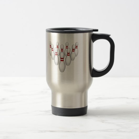 Bowling-Buttone: 3D-Modell: Travel Mug Reisebecher (Rechts)