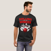 Bowling-Buttone-Bowling in meinen Heimatländern T-Shirt (Vorne ganz)