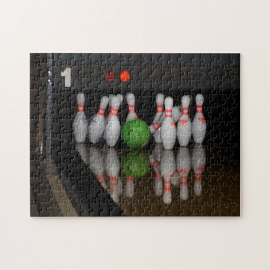 Bowling Buttone Jigsaw Puzzle (Horizontal)