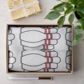 Bowling Buttone Seidenpapier (Geschenk)