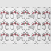 Bowling Buttone Seidenpapier (Vorderseite)