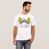 Bowling Buttone T-Shirt (Vorne ganz)