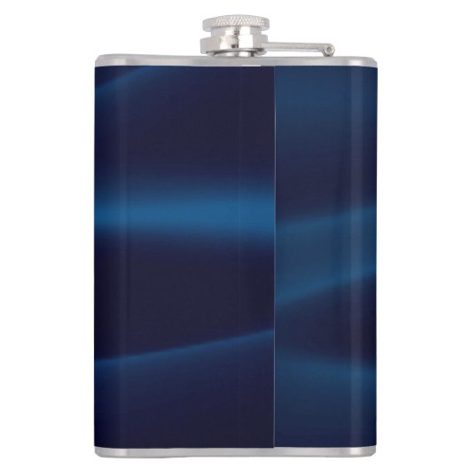 Bowling Buttone und Ball Flachmann (Rückseite)