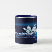 Bowling Buttone und Ball Tasse (Zentrum)