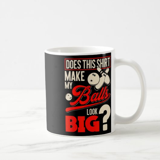 Bowling Bylls - Lustiges Bowling-Geschenk Kaffeetasse (Rechts)