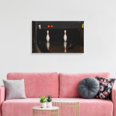 Bowling Canvas Prints Leinwanddruck (Insitu (Wohnzimmer))