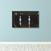 Bowling Canvas Prints Leinwanddruck (Insitu (Holzboden))